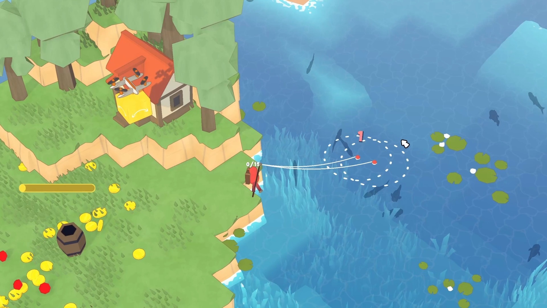【Steam新游挖掘】《Just Keep Fishing》：能抛出无数弯钩的超爽钓鱼增量游戏