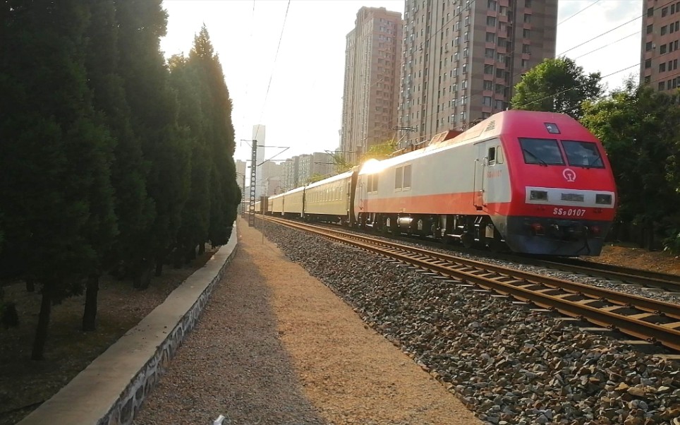 up的铁路随拍235------送别末班k5001次;k7333/4次使用xl25b