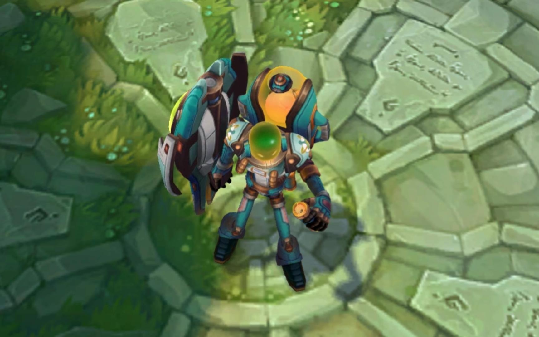 【lol】辛吉德宇航员亚空间炫彩皮肤演示