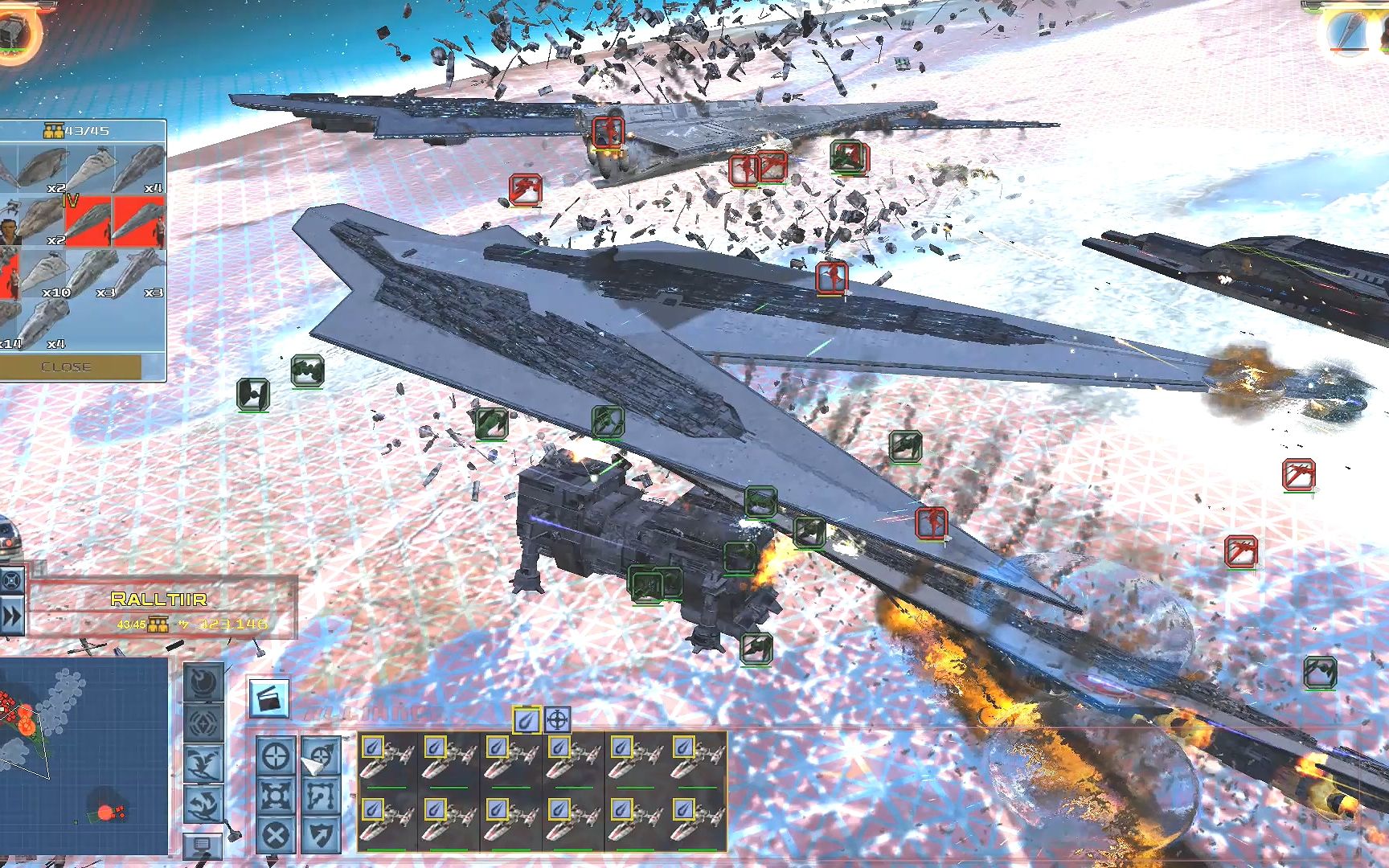 星球大战 帝国战争 多艘执行者级超级歼星舰参与超级战役