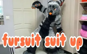 Download Video: fursuit suit up [Ray]