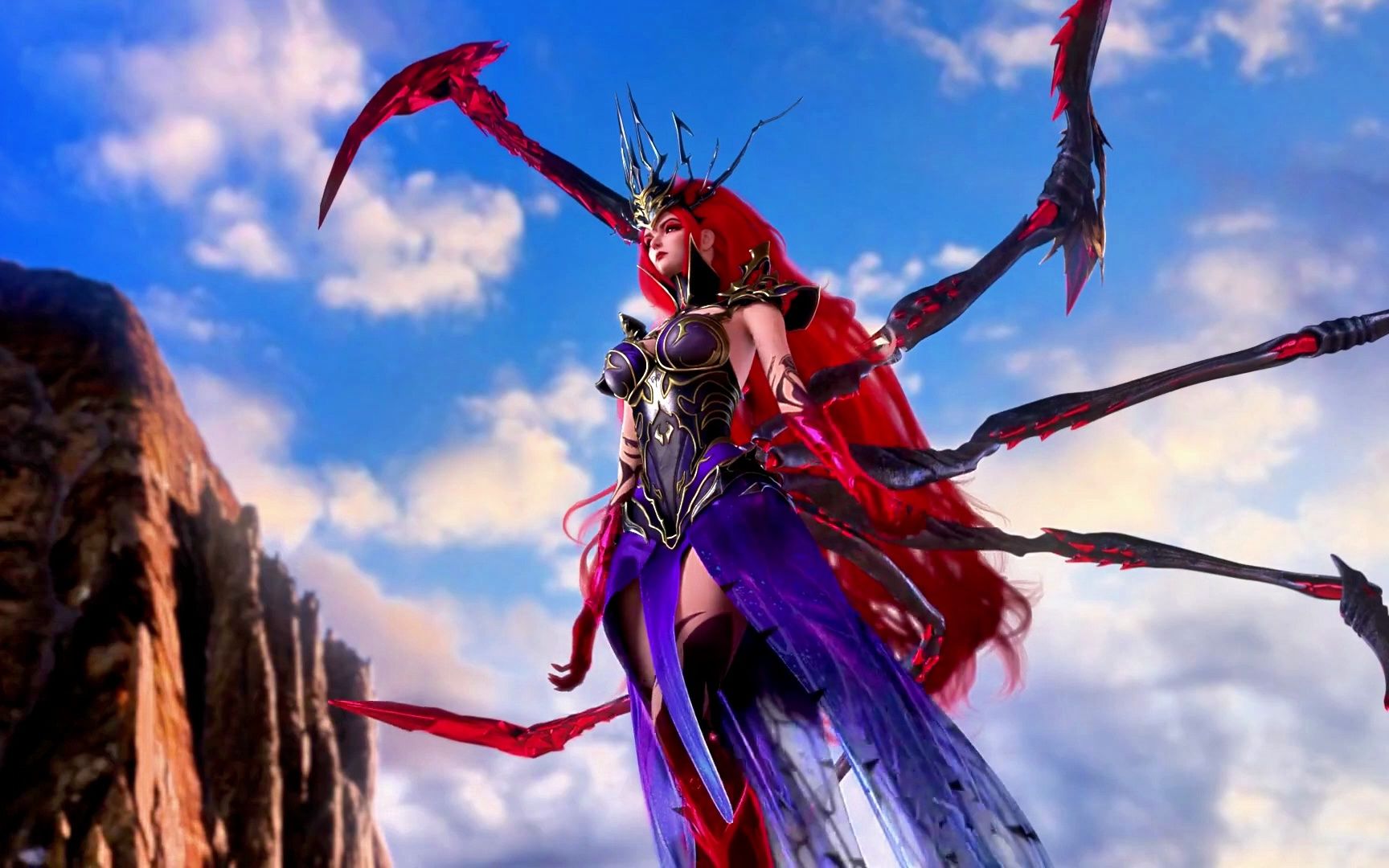 超然!红宝女皇被虎妖王追杀,竟然使出舍身技!