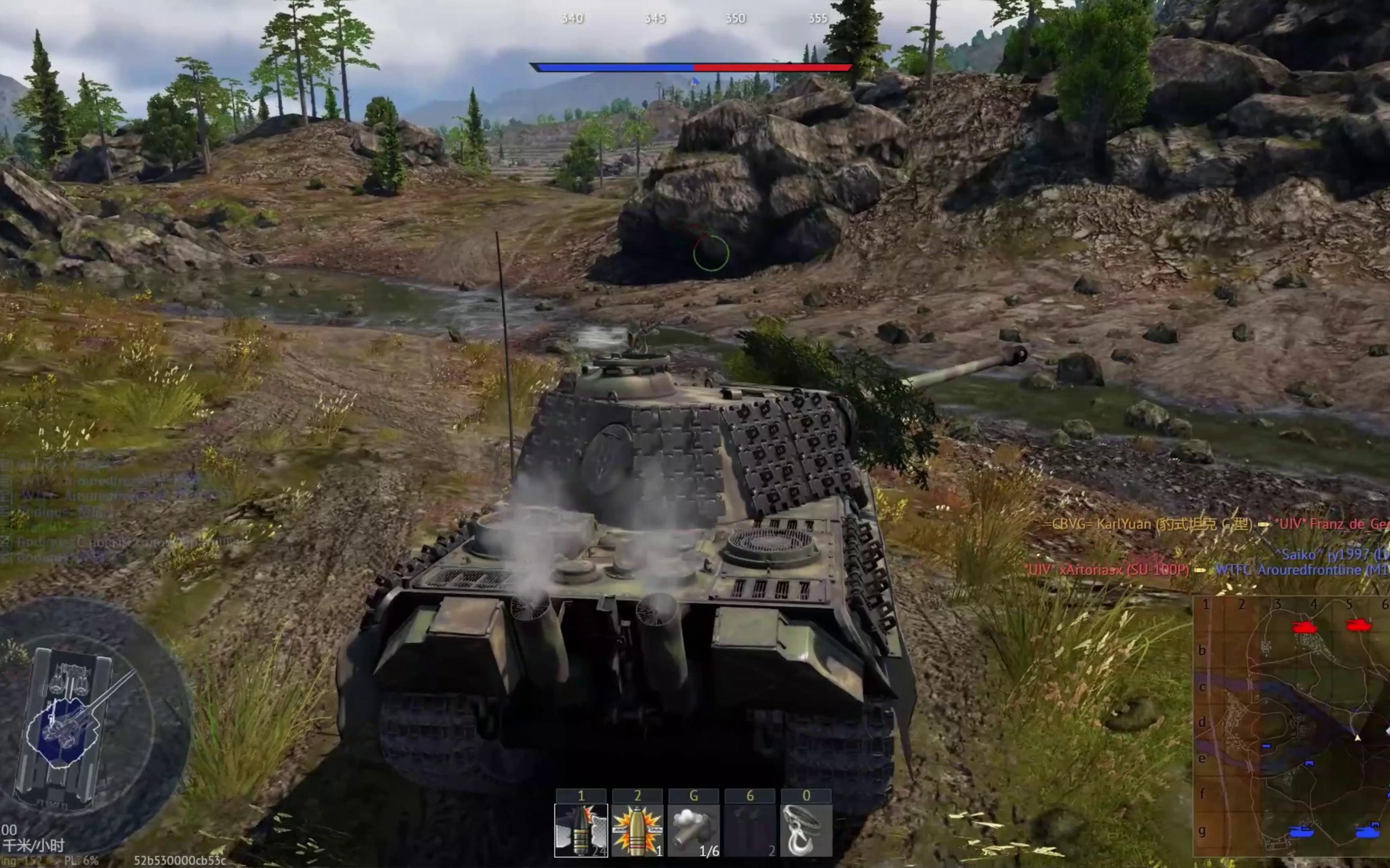 【战争雷霆】黑豹g,集火力,机动 ,装甲 (正面)于一身的中型坦克