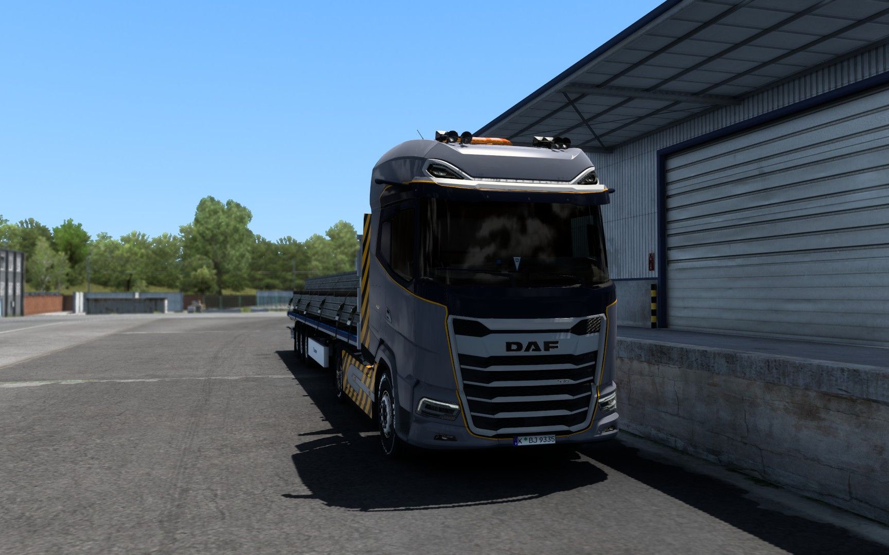 【欧卡2】daf2021新车试驾-伊比利亚