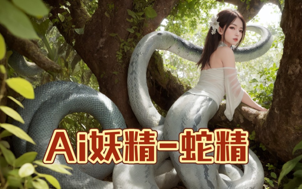 ai 妖精-蛇精-uncannywould-默认收藏夹-哔哩哔哩视频