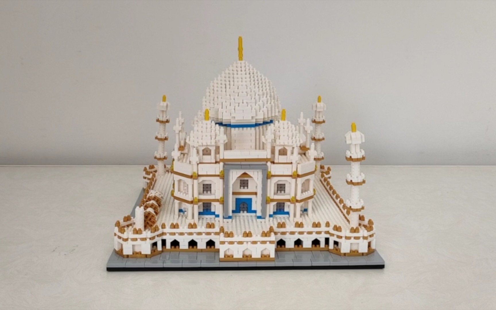 微颗粒积木【泰姬陵】成果展示_哔哩哔哩_bilibili