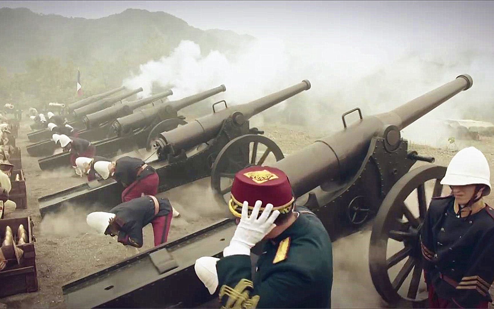 我看过最震撼的战争片,真实展现法军入侵中国情景,战斗极其惨烈_哔哩