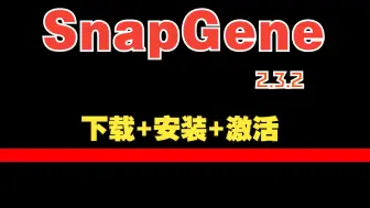 Tải video: SnapGene 2.3.2下载安装教程（附安装包+激活）