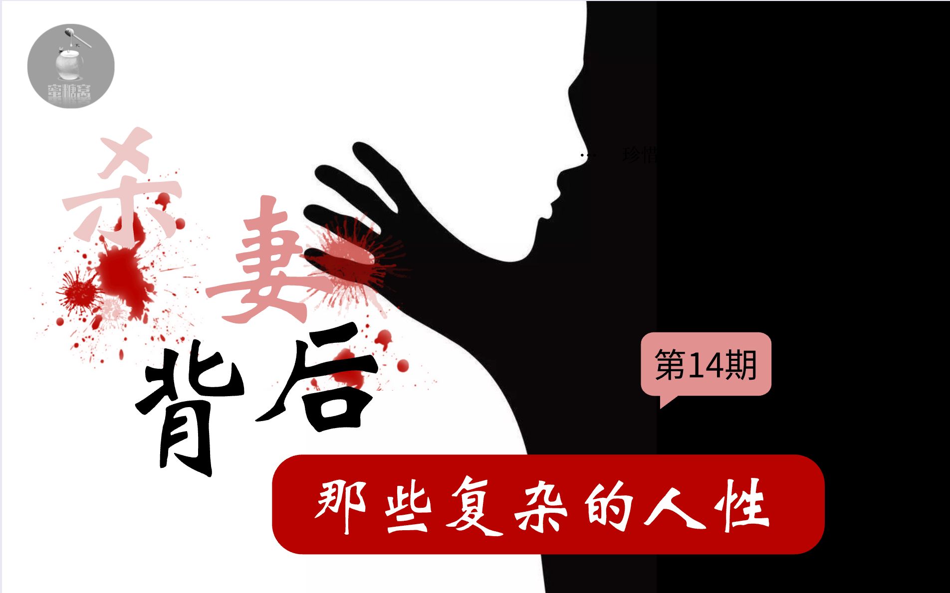 蜜糖窝第十四期 | 杀妻背后那些复杂的人性_哔哩哔哩 (゜-゜)つロ