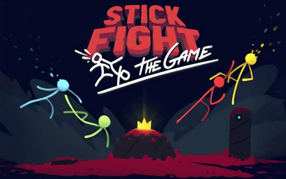 《火柴人乱斗》和沙雕室友双人游戏《Stick Fight The Game》哔哩哔哩bilibili