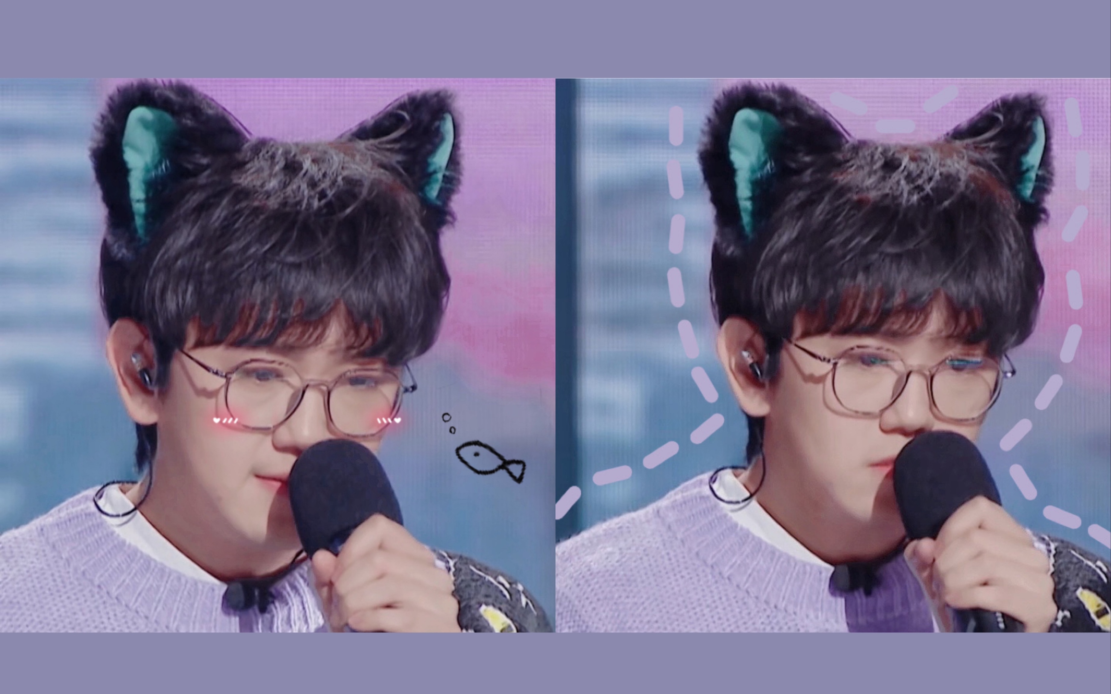 【我是特优声】【锦鲤】reaction之王的一小段cut(最后有彩蛋)_哔哩