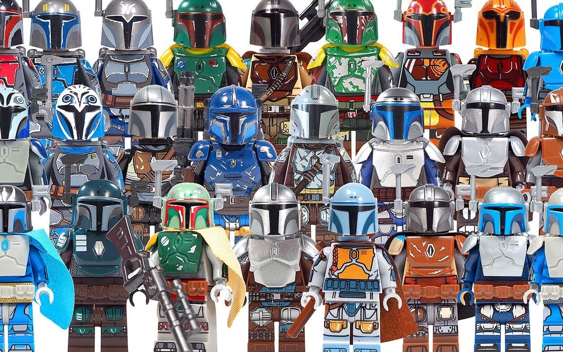 【乐高】(第三方) 星战系曼达洛人minifigures