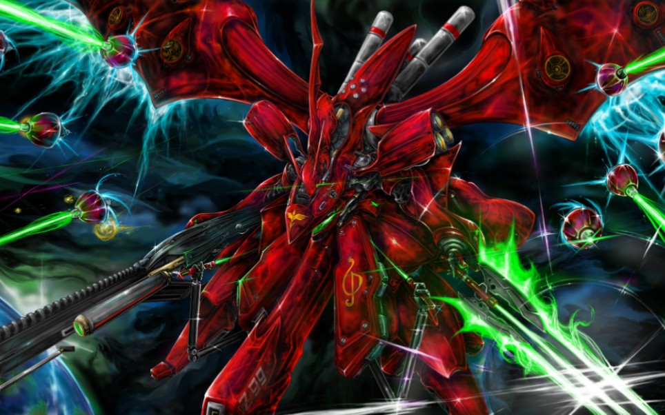 吉翁总帅的最终座驾!-氪对机体目录_手机游戏热门视频