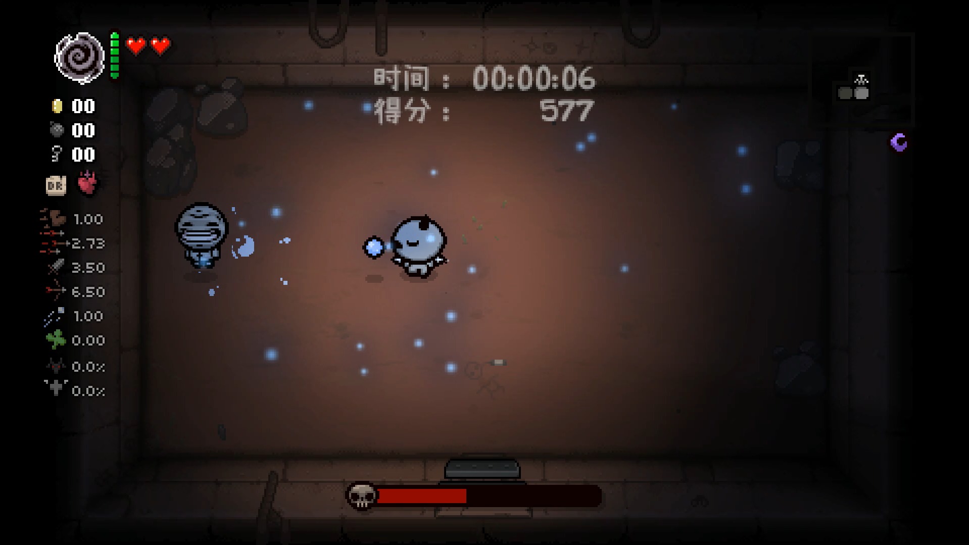 以撒的结合6月3日每日挑战,声音没录上只能上传哑巴版的了