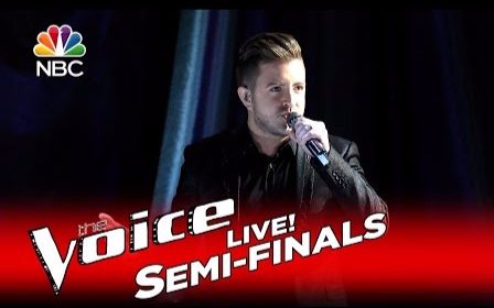 [图]【第11季The Voice】半决赛 Billy Gilman - I Surrender