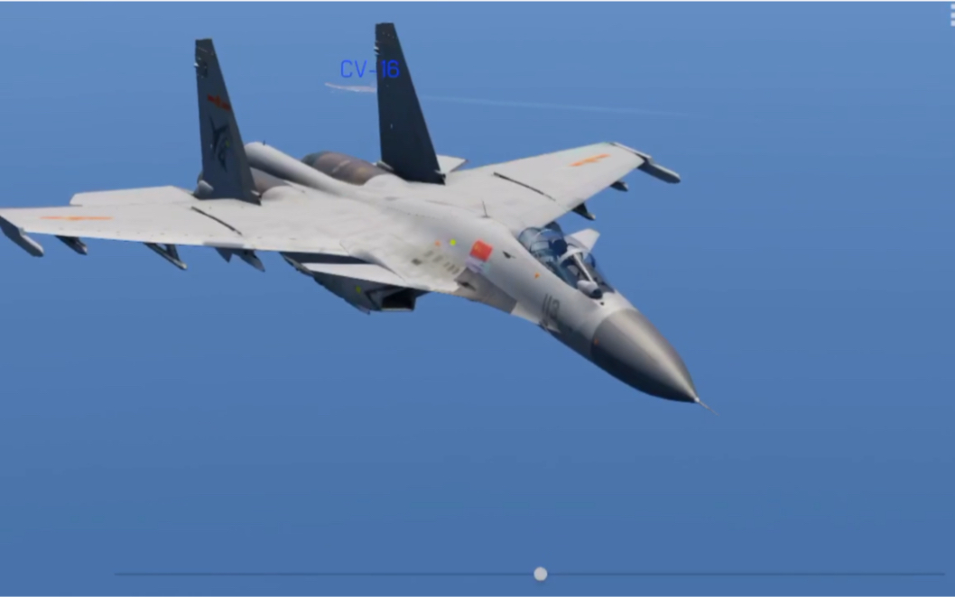 (航母降落hd)j15尝试眼镜蛇机动和落叶飘