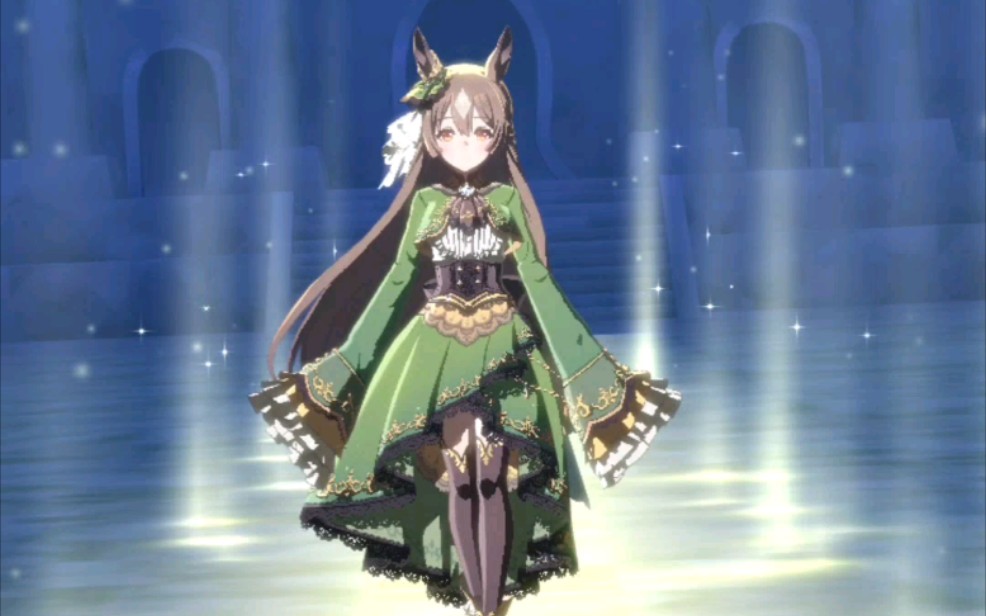 【赛马娘】里见光钻抽卡动画&g1/非g1胜利动画