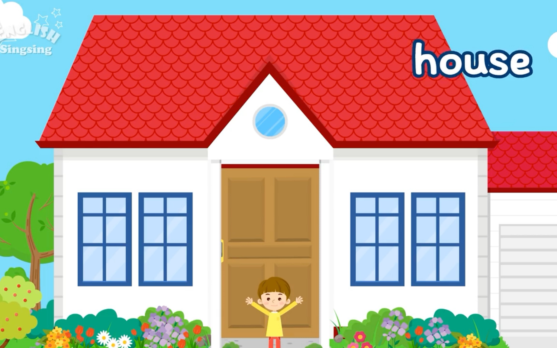 english singsing单词启蒙——房子