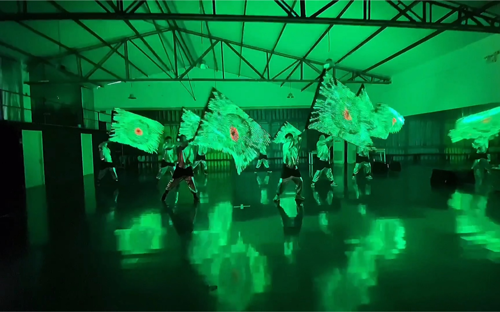 led视觉旗帜旗子大旗