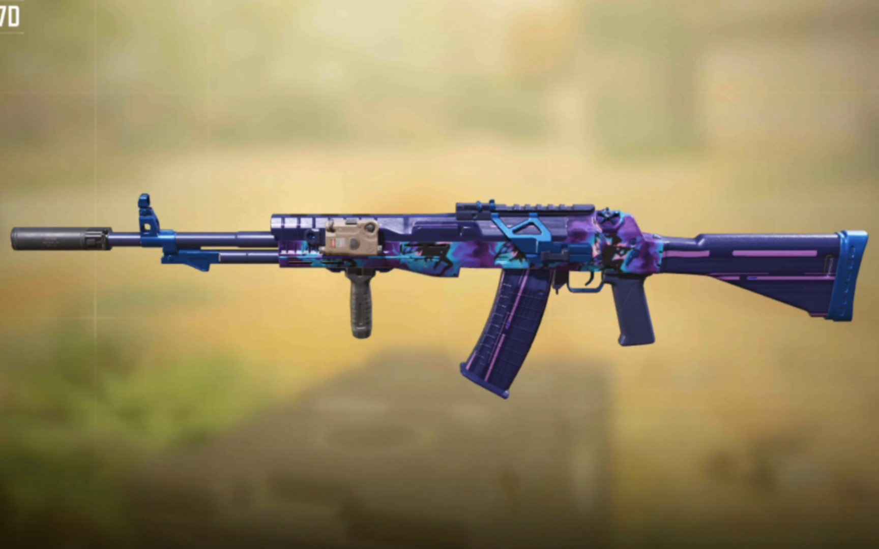 codm 下水道皮肤【an94-仙灵火力】