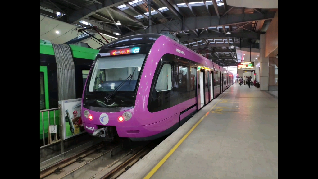 【水视频】长春轨道交通4号线首辆lcd屏翻新车上线