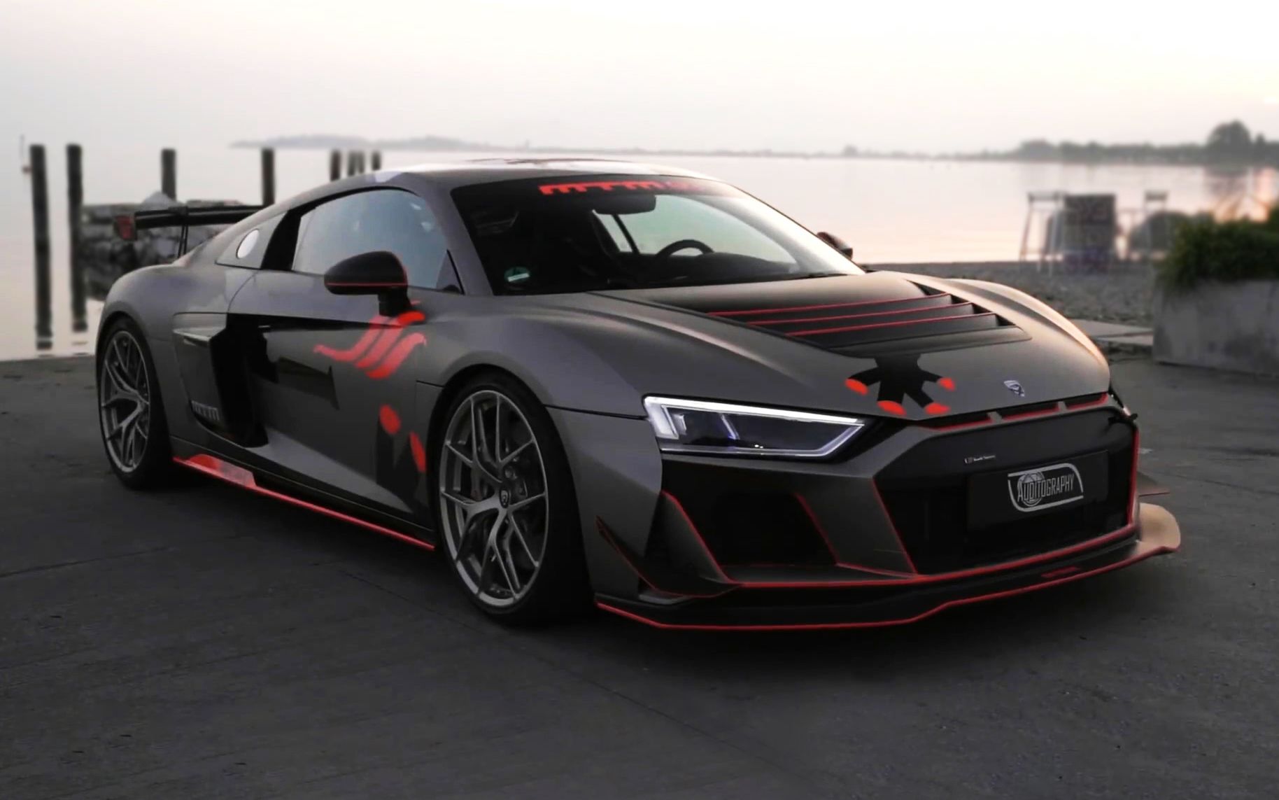 28秒破百奥迪r8v10mtmgt4street