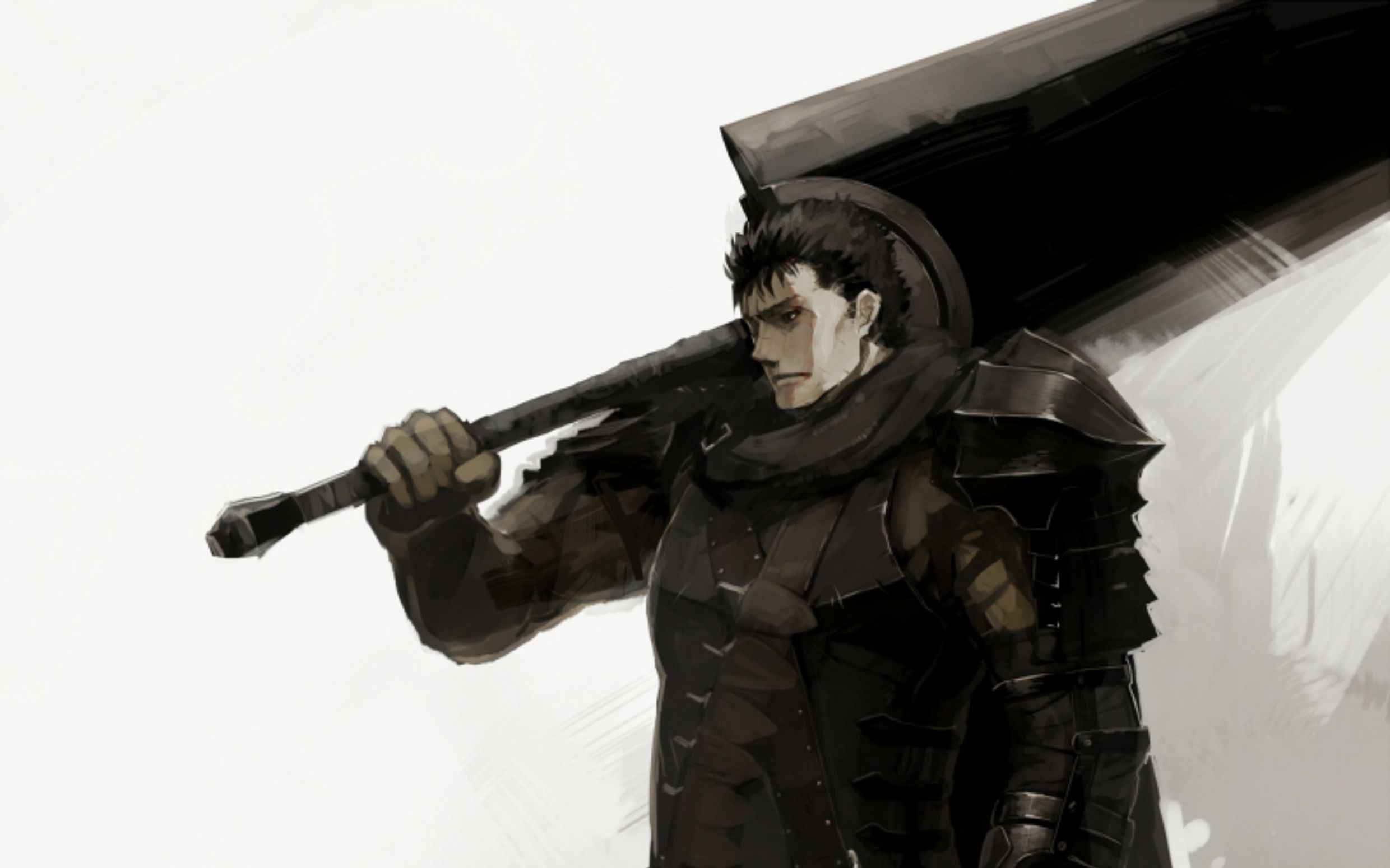 黑暗之魂3 cos格斯  二周目巨剑干掉(莽死)无名之王