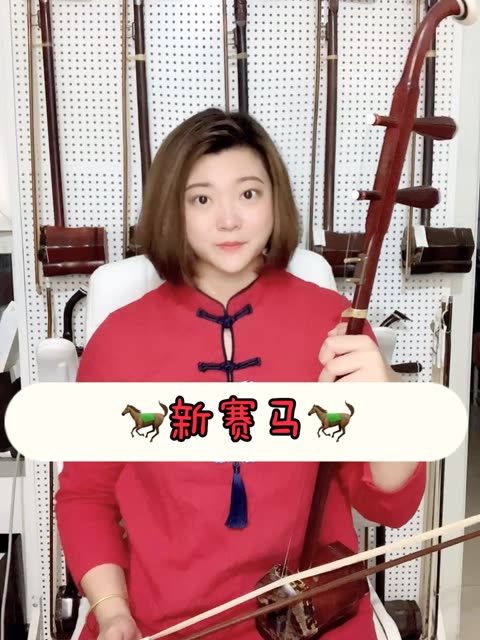 《新赛马》嗨起来～5800老料科檀二胡演奏!晚8点直播见继续嗨