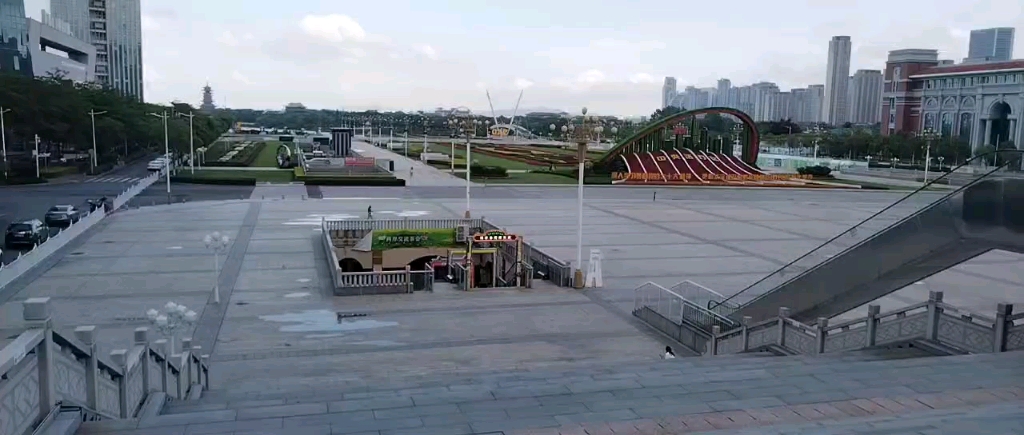 厦门集美市民广场好壮观