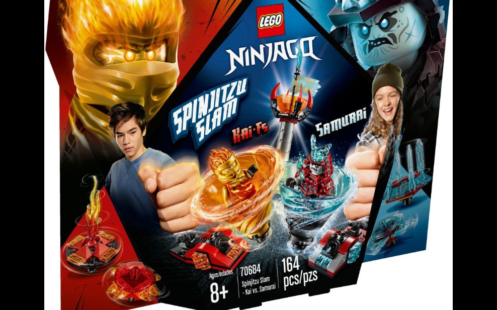 乐高 幻影忍者 70684 幻影旋转术攻袭之凯vs武士 速组评测