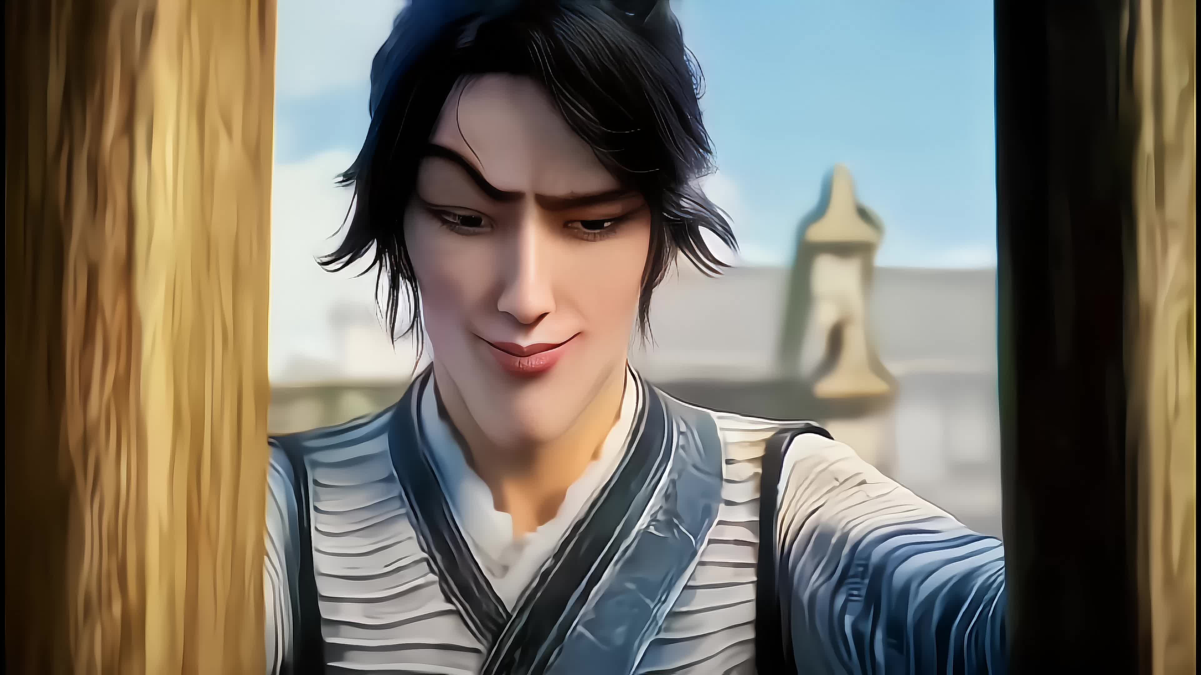 这下真是本人了 #完美下颚线 #陈平安 #石昊