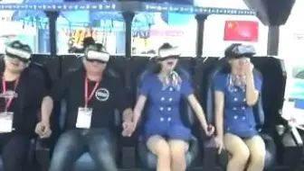 深圳精敏案例1：空姐体验VR游戏