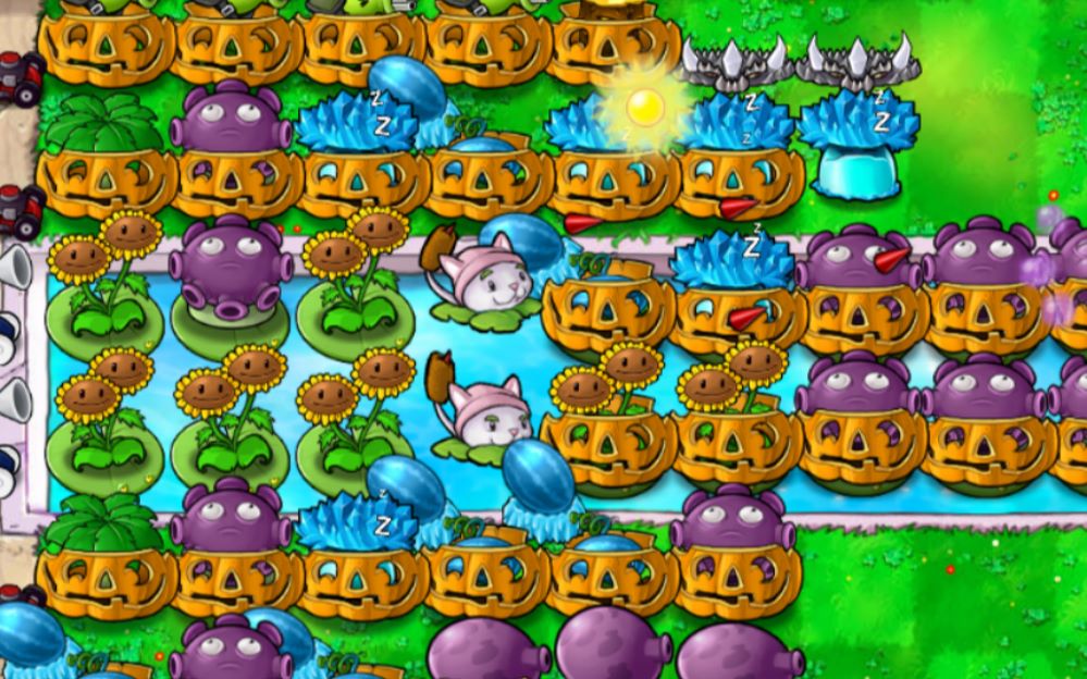 [植物大战僵尸]泳池无尽王子无炮开局