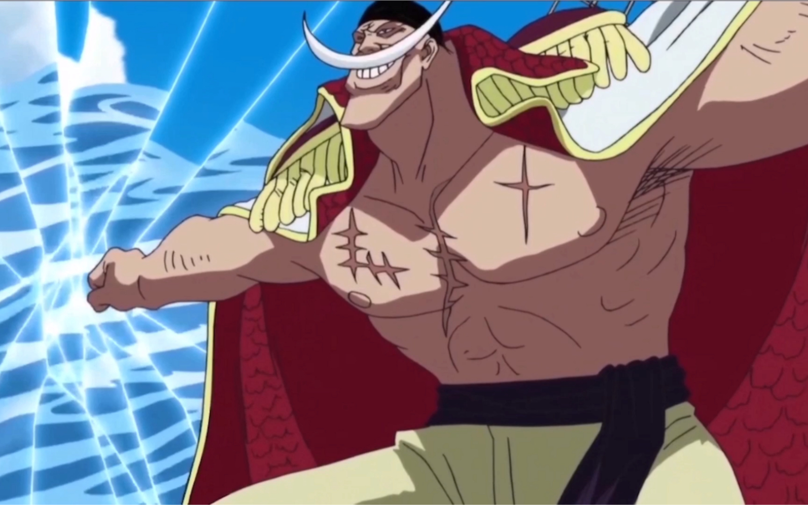 顶上战争03海贼王震震果实能力引发海啸青雉出手阻击