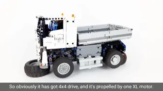 Download Video: Lego RC 梅赛德斯·奔驰Arocs 4x4