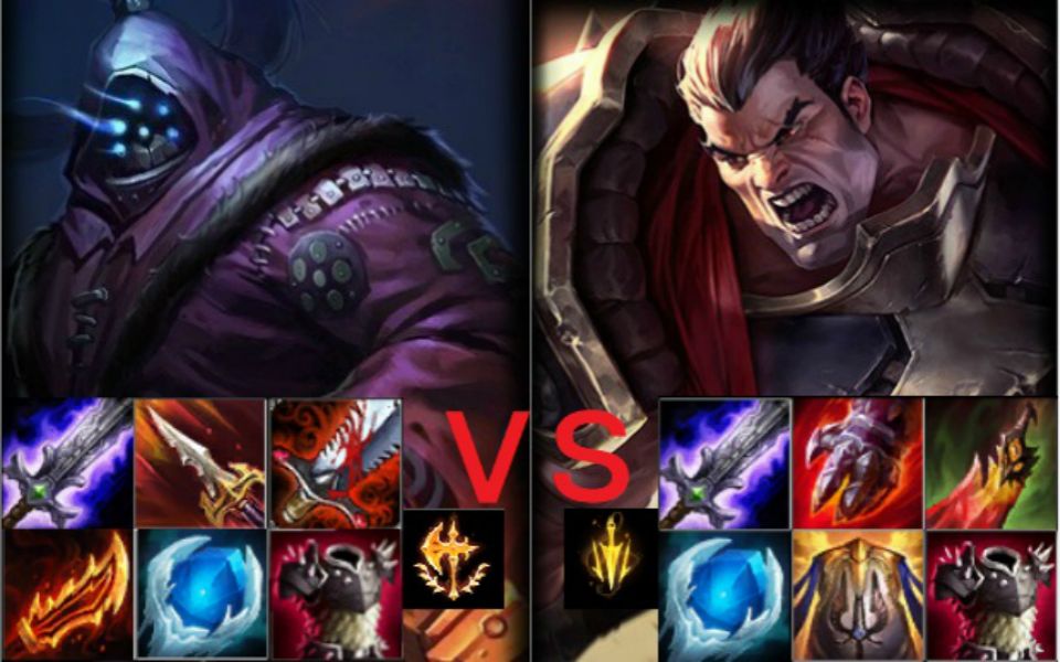 【lol六神单挑】双防武器vs诺手 武器大师出双防,我看谁还敢猖狂?