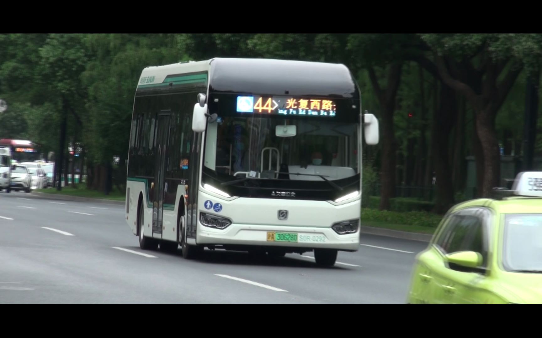 上海公交 巴士三公司 44路 s0r-0292