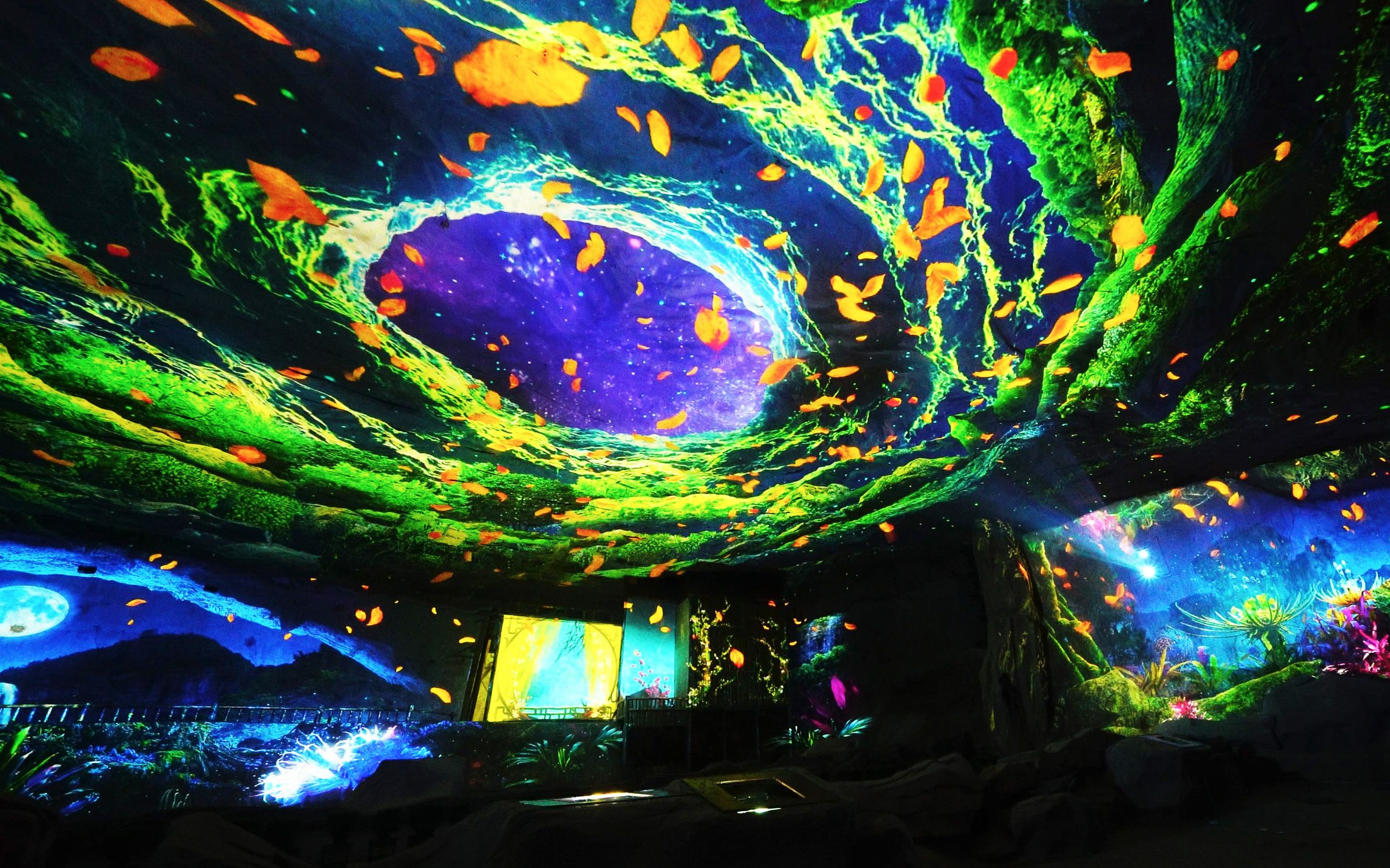 重庆四面山户外沉浸式光影体验乐园