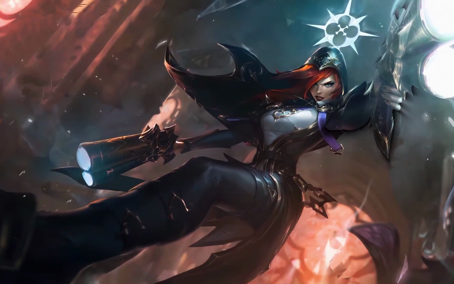 【英雄联盟动态原画/壁纸】绝息圣堂-厄运小姐