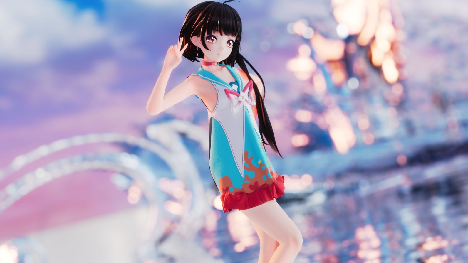 【生贺接力】可爱泳装泠鸢yousa清凉一夏