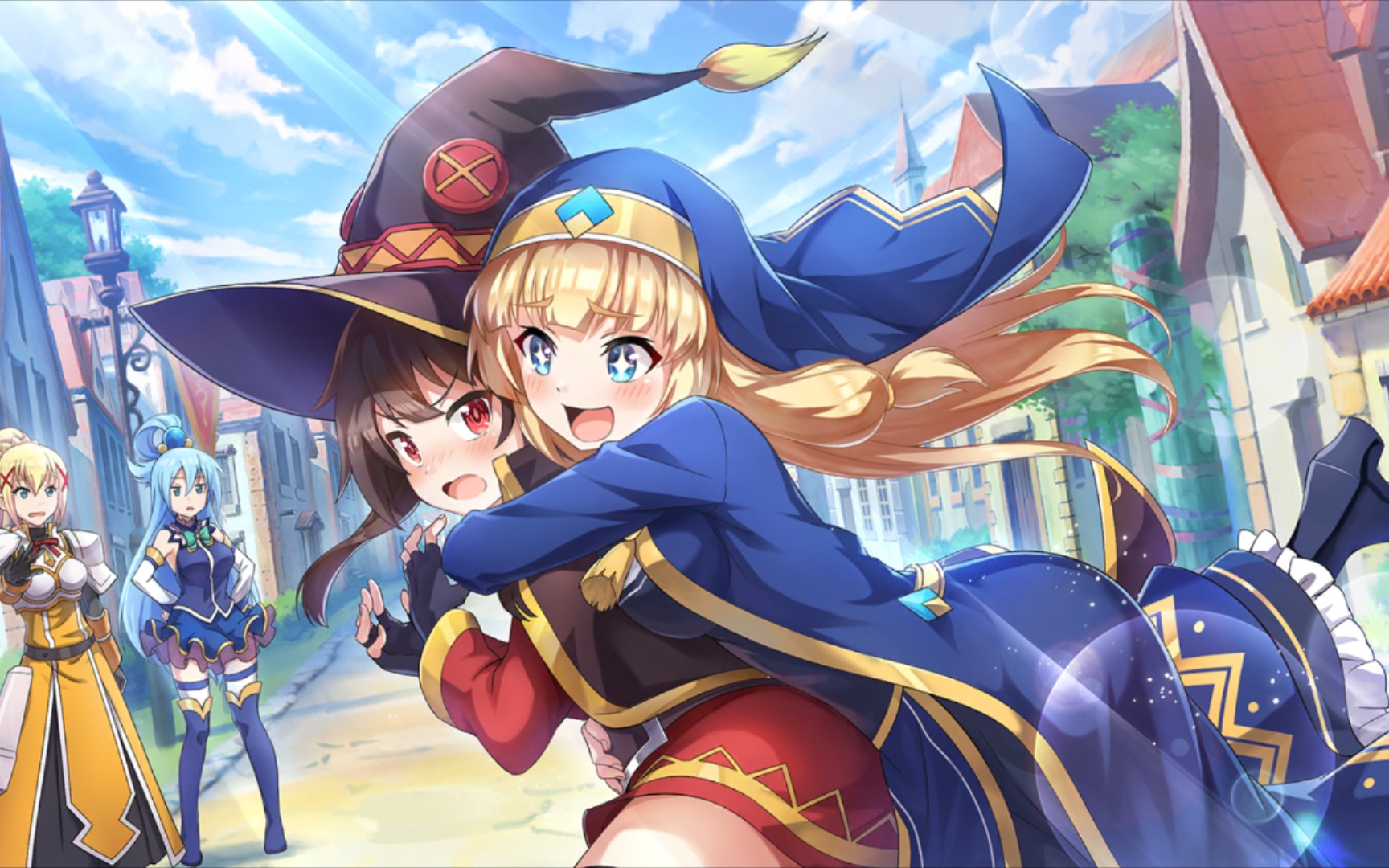 为美好的世界献上祝福 赛西莉:今天的惠惠还是这么可爱!