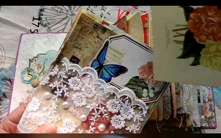 第一本定制junk journal《尾花》(不知道你会不会喜欢呢)哔哩哔哩bilibili