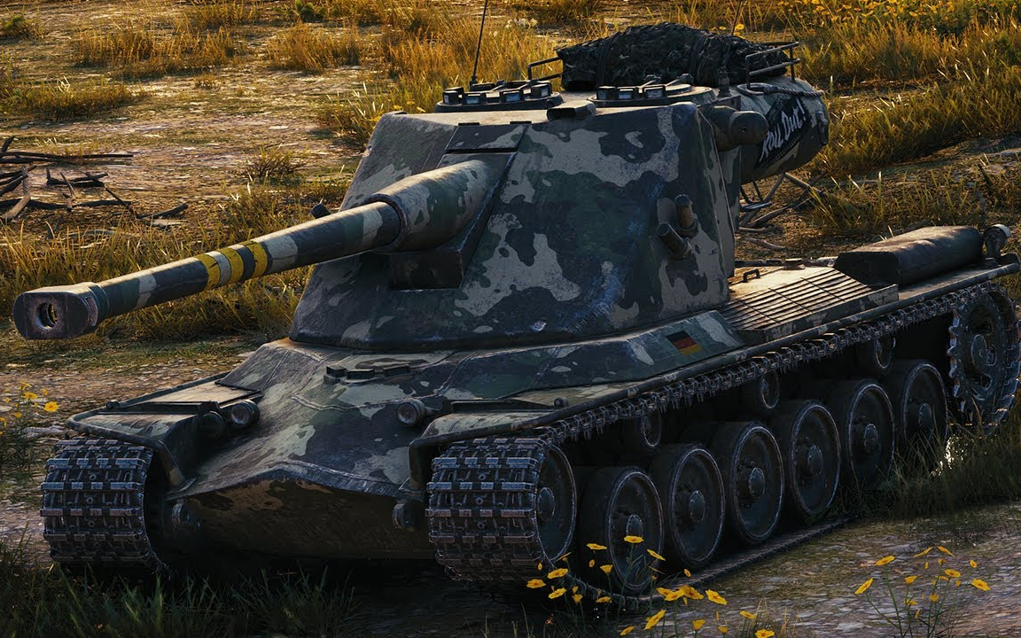 坦克世界 埃米尔 ii - 5杀 9千2伤害 [湖边的角逐]