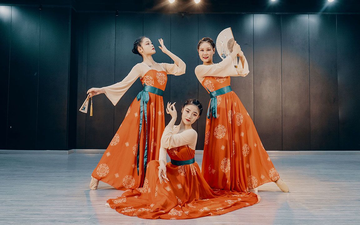 古典舞《长相思》群舞《长安十二时辰》-【单色舞蹈】(郑州)中国舞零