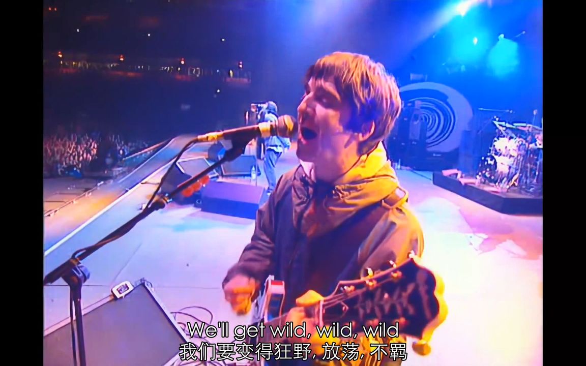 Oasis  Cum On Feel The Noize (There and Then) 中英字幕哔哩哔哩bilibili