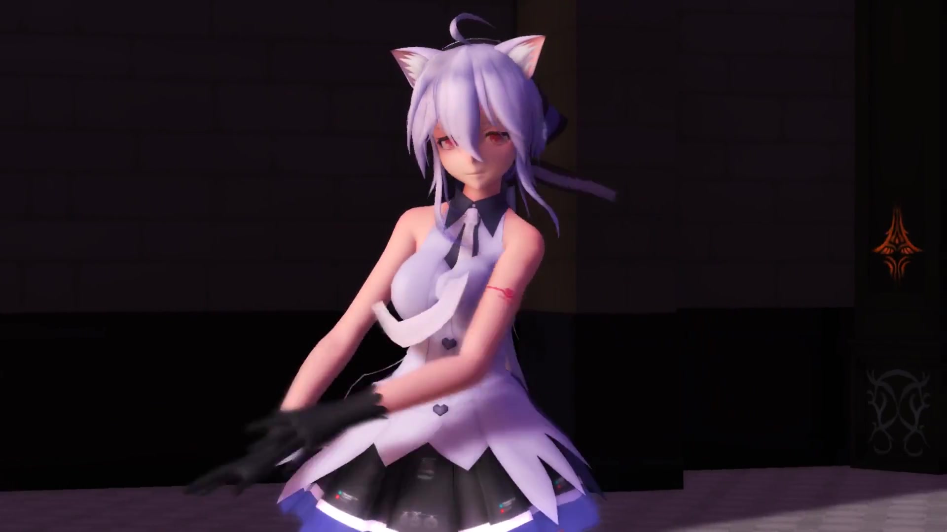 妩媚猫娘弱音キャットフード原画版