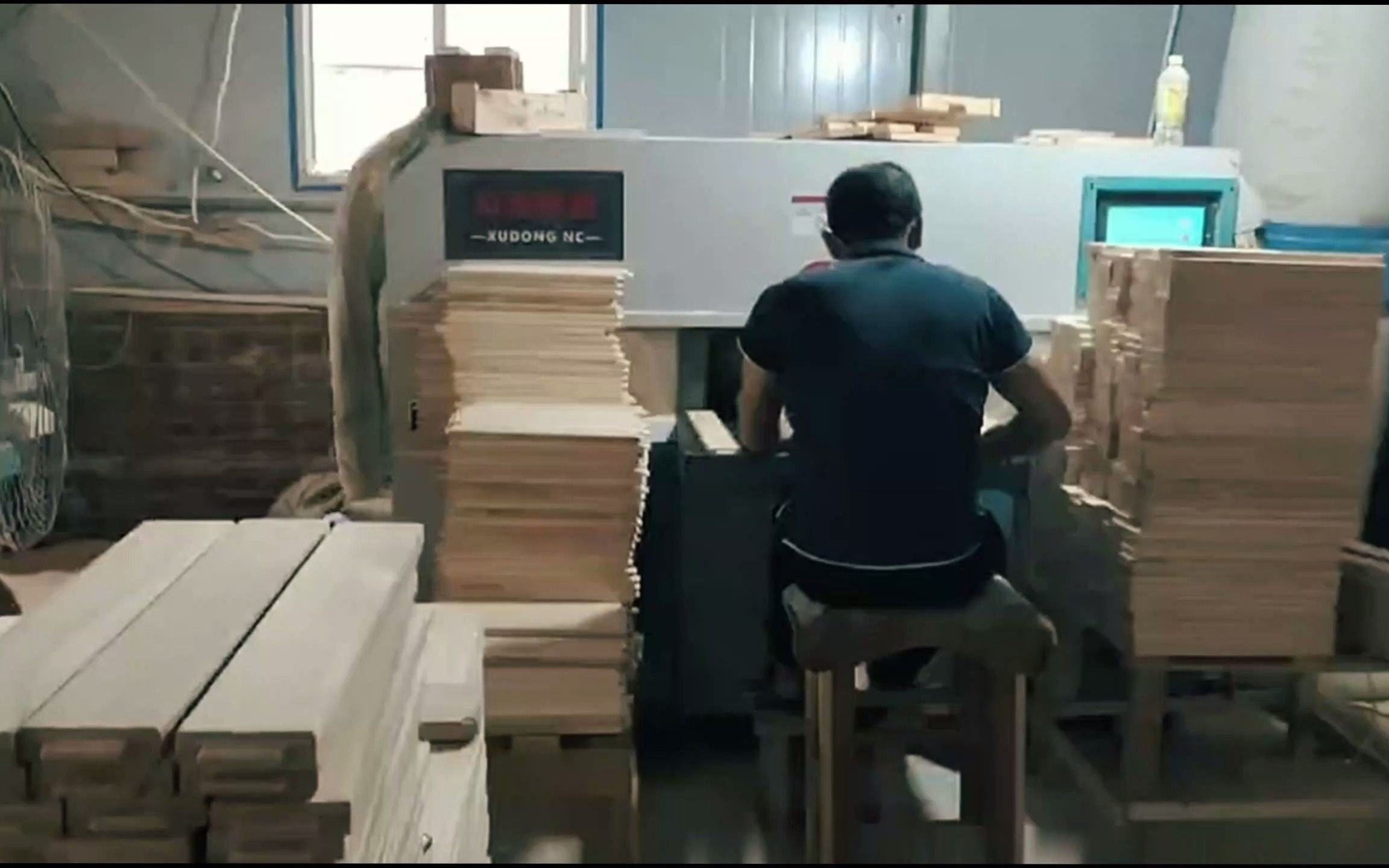 双端齐边开榫机 蜂箱公母榫机怎么加工 (2)