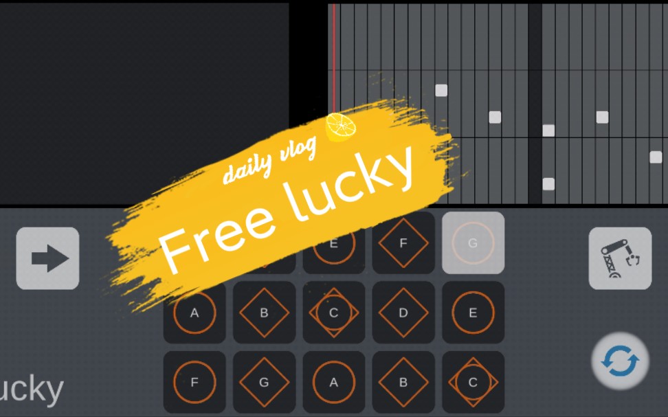 free lucky 光遇乐谱_哔哩哔哩bilibili_sky光遇