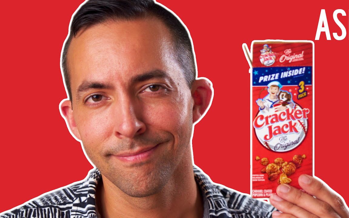 76 texas 76 9515 cracker jack 焦糖爆米花|eating sounds