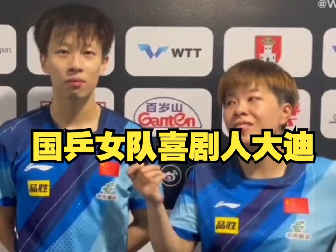 国乒女队喜剧人大迪